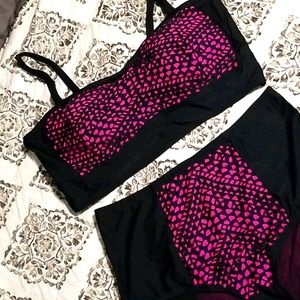 Torrid pink and black 2 pc - MISMATCHED SIZES